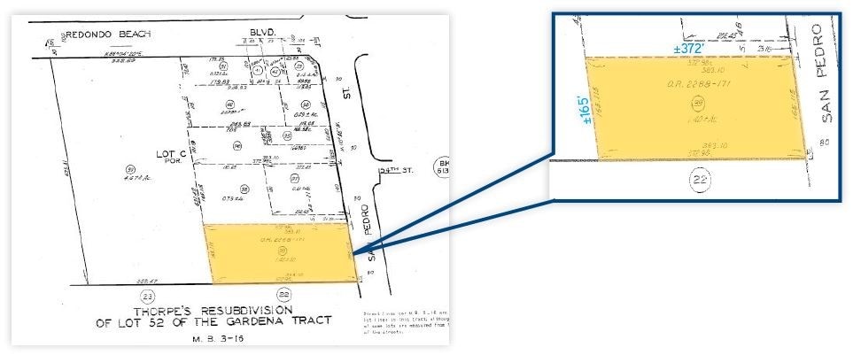 More Photos Of 15413 S San Pedro St, Los Angeles Land For Lease