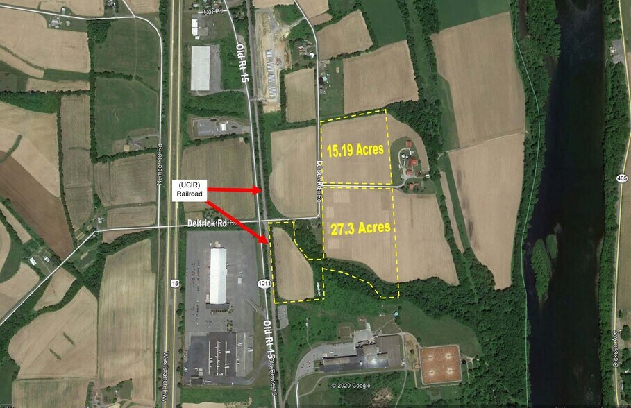 Primary Photo Of 360 Leiser Rd, New Columbia Land For Sale