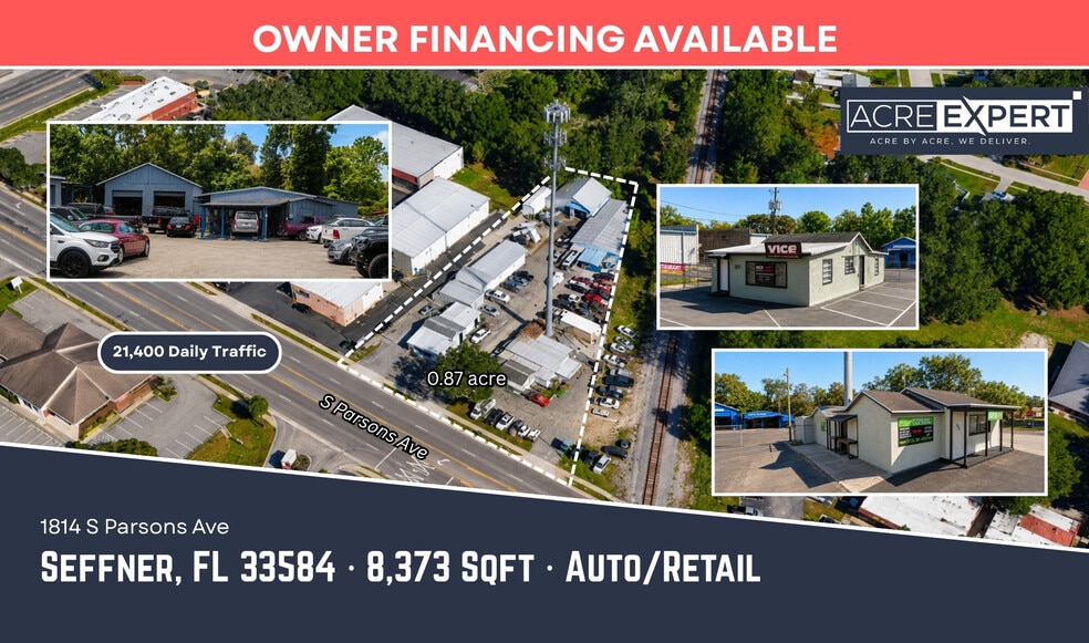 Primary Photo Of 1814 S Parsons Ave, Seffner Auto Dealership For Sale