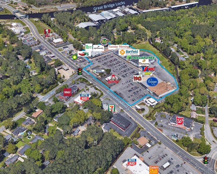 More Photos Of 237-309 S Battlefield Blvd, Chesapeake Unknown For Lease