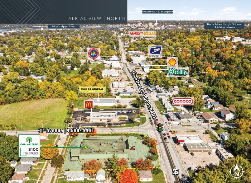 More Photos Of 3100 11th St, Rock Island Supermarket For Sale