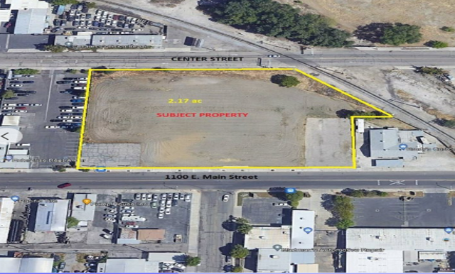 Primary Photo Of 1100 E Main St, Visalia Land For Sale