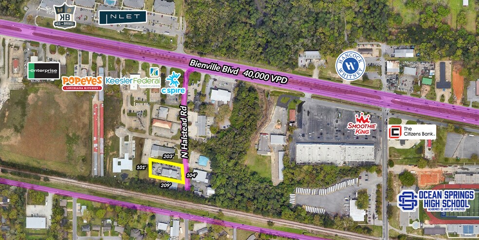 More Photos Of 998 N Halstead Rd, Ocean Springs Office For Sale