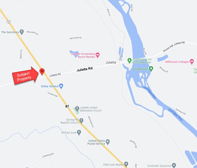 More Photos Of 12376 GA Highway 87, Juliette Service Station For Lease