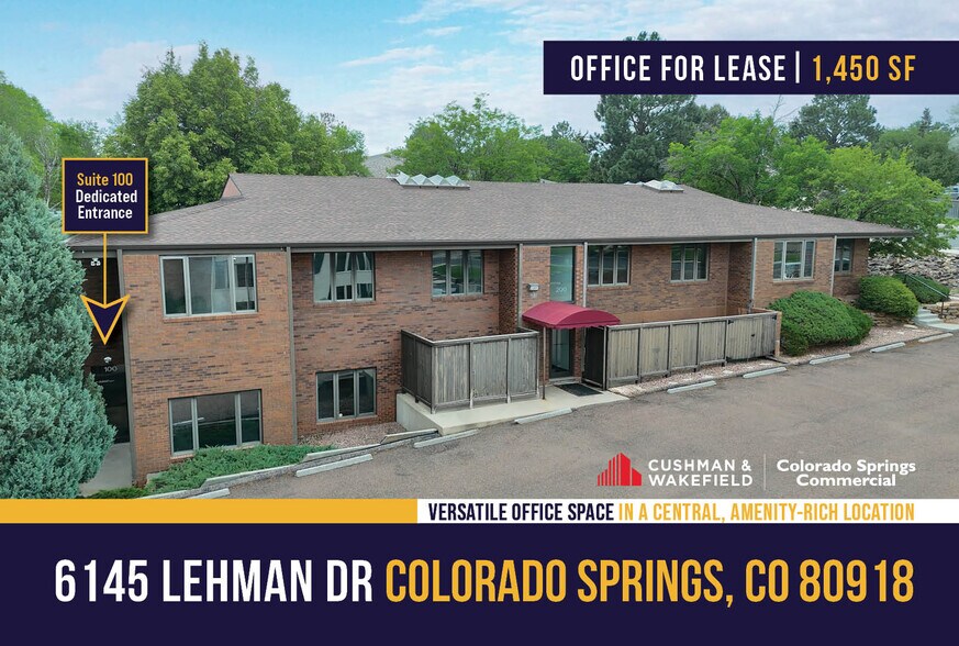 Primary Photo Of 6145 Lehman Dr, Colorado Springs Office For Sale