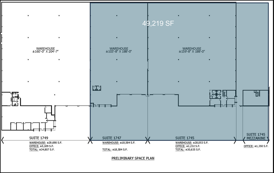 More Photos Of 1745-1749 Chapin Rd, Montebello Manufacturing For Lease