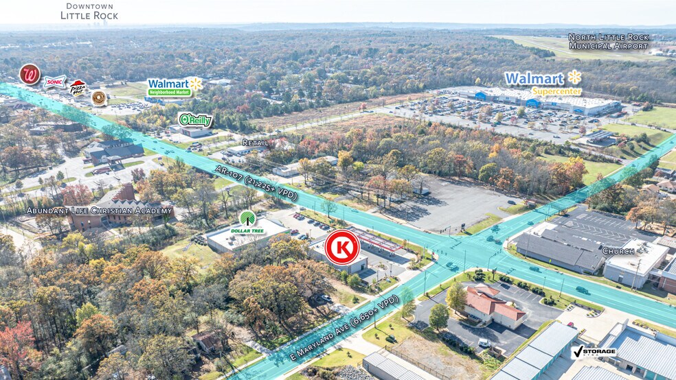 More Photos Of 9324 AR-107, Sherwood Convenience Store For Sale