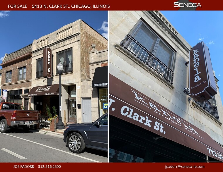 More Photos Of 5413 N Clark St, Chicago Storefront Retail Residential For Lease