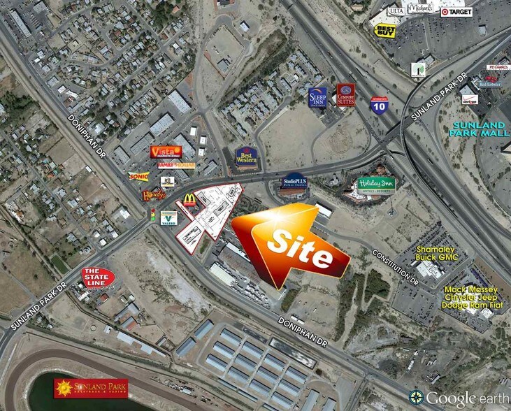More Photos Of 1050 Sunland Park Dr, El Paso General Retail For Lease