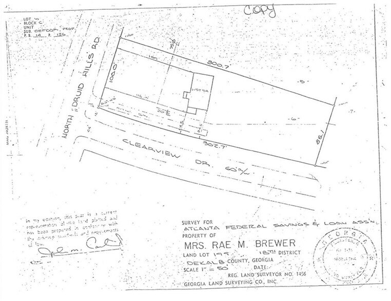 More Photos Of 1814 N Druid Hills Rd NE, Brookhaven Land For Sale