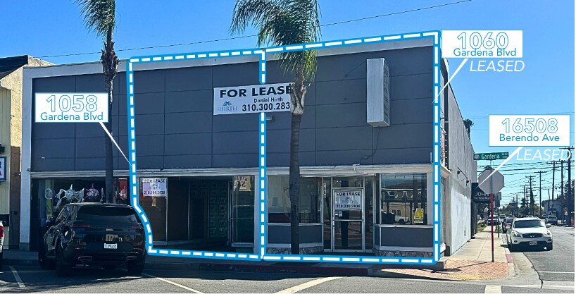 More Photos Of 1058-1060 W Gardena Blvd, Gardena Storefront For Lease