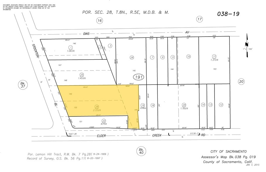 More Photos Of 6341 Stockton Blvd, Sacramento Land For Sale