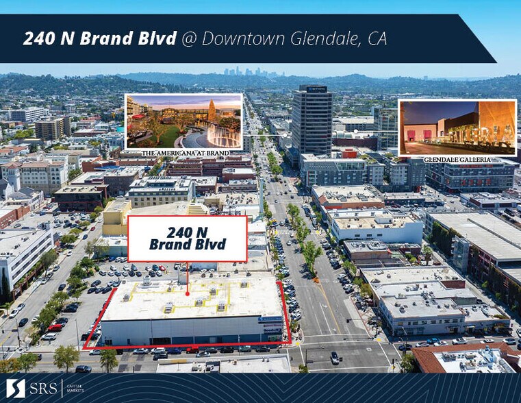 Primary Photo Of 240 N Brand Blvd, Glendale General Retail For Sale