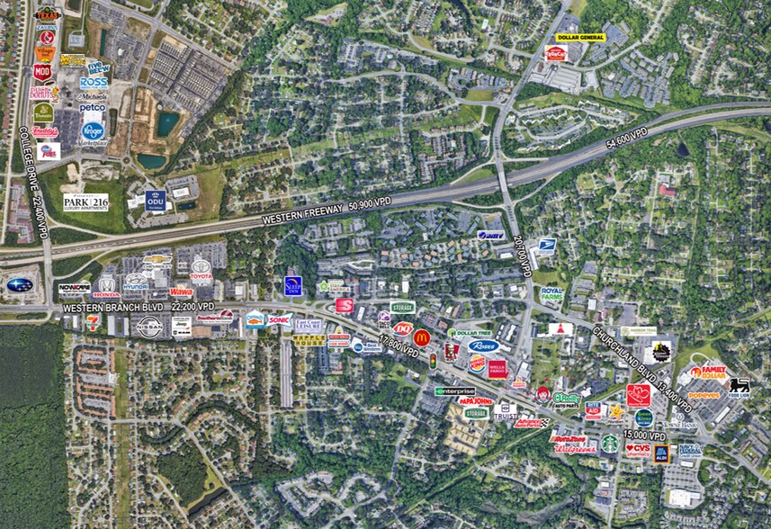 More Photos Of 3228 Western Branch Blvd, Chesapeake Land For Lease