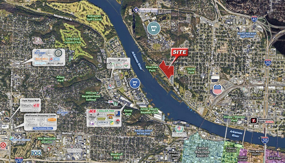 More Photos Of 32.62 Acres on River Road, North Little Rock Land For Sale