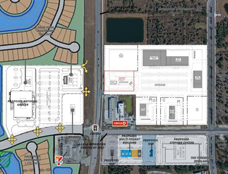 More Photos Of Heritage Town Center - NWC, Palm Bay Land For Lease
