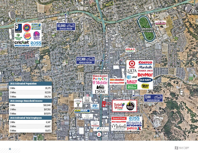 More Photos Of 2705 Santa Rosa Ave, Santa Rosa General Retail For Lease
