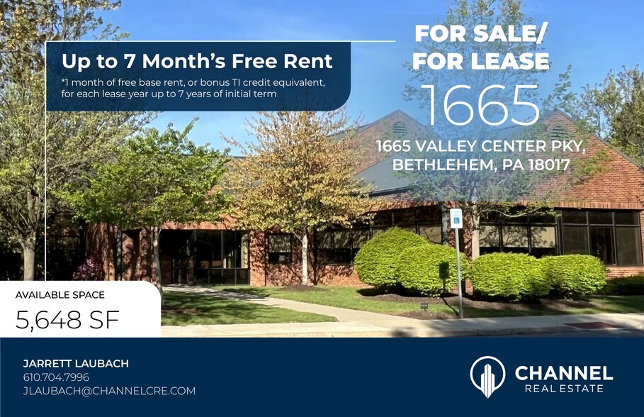 Primary Photo Of 1665 Valley Center Pky, Bethlehem Medical For Lease