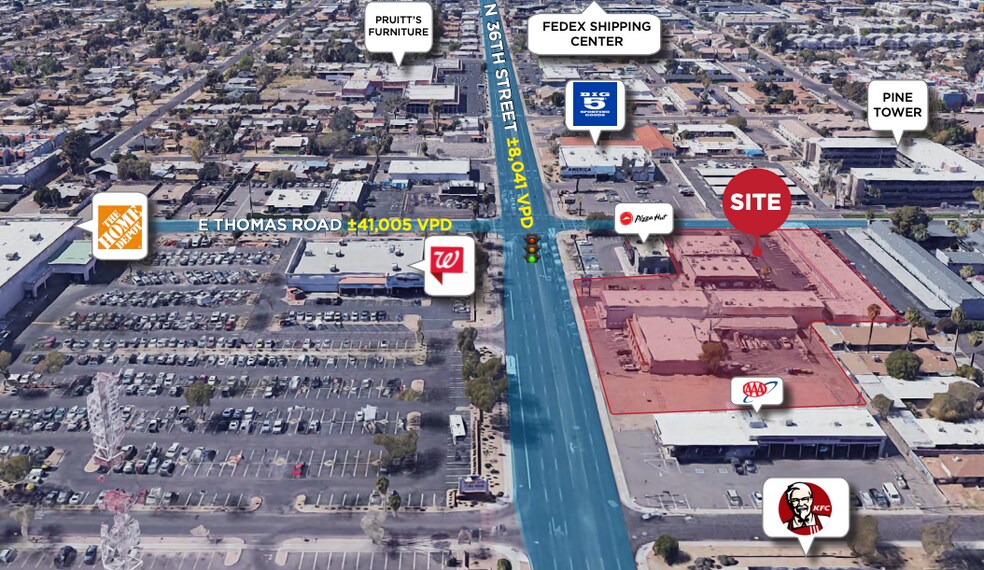 More Photos Of 3620 E Thomas Rd, Phoenix Unknown For Lease