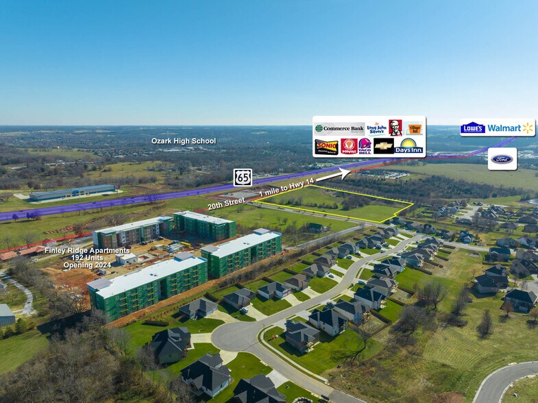 More Photos Of 1909 20th st, Ozark Land For Sale