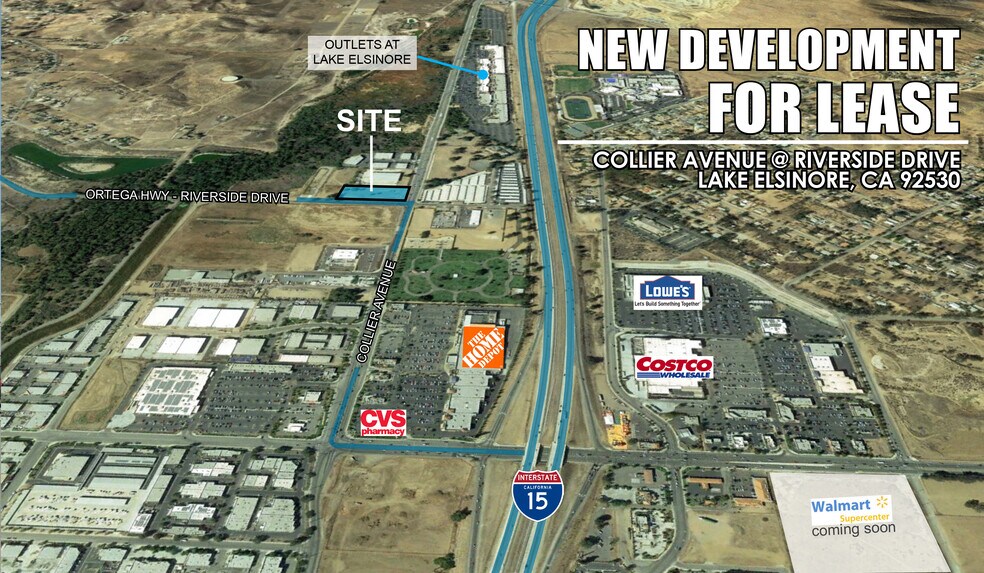 More Photos Of Collier Ave And Riverside Dr, Lake Elsinore Land For Lease