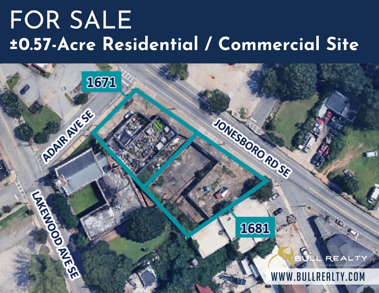 Primary Photo Of 1671 Jonesboro Rd SE, Atlanta Land For Sale