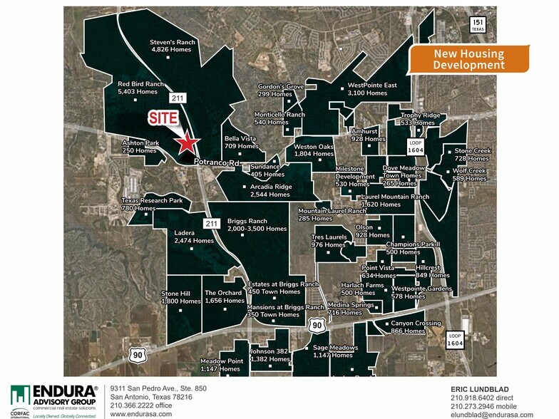 More Photos Of Highway 211 & Potranco Rd, San Antonio General Retail For Lease