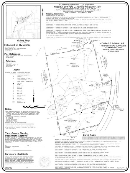 More Photos Of 1496 NM-522, San Cristobal Land For Sale