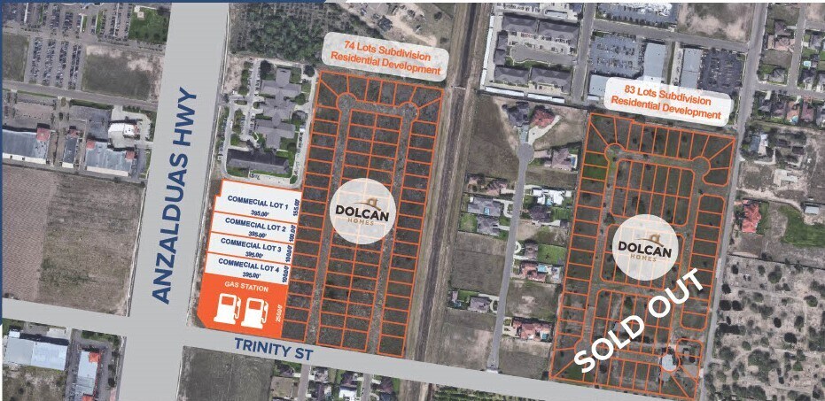 More Photos Of Bryan Road & Trinity Street, Mission Land For Lease