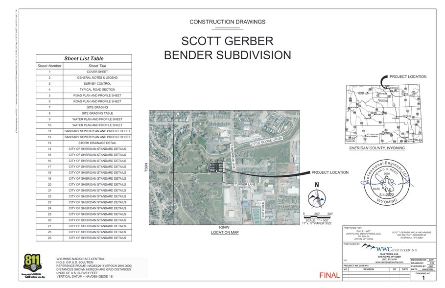 More Photos Of 1706 Bender Ln, Sheridan Land For Sale