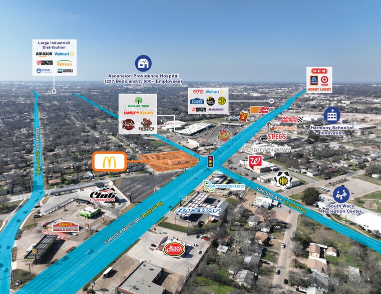 More Photos Of 3000 Speight Ave, Waco Fast Food For Sale