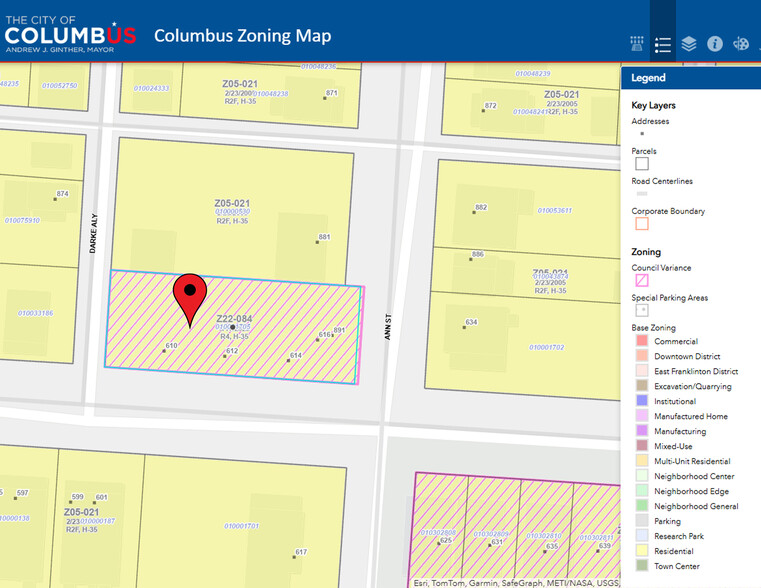 More Photos Of 612 Kossuth st, Columbus Land For Sale