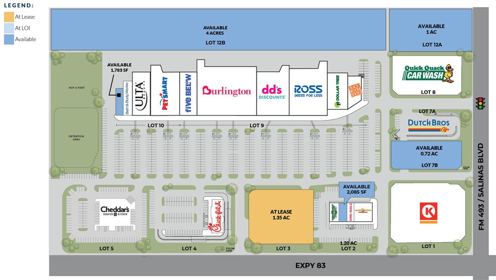 More Photos Of Expressway 83, Donna Unknown For Lease