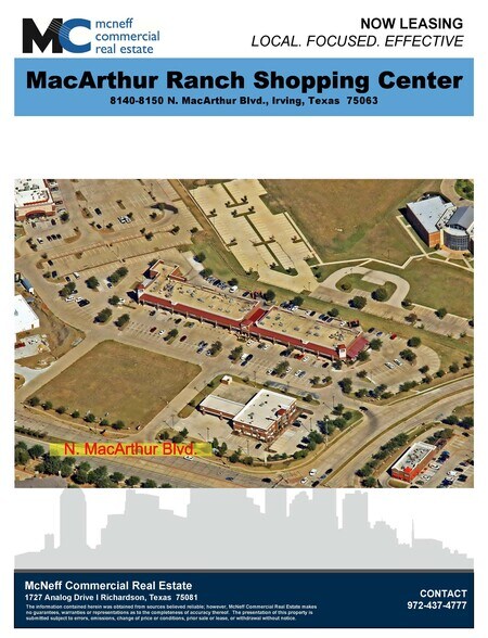 More Photos Of 8140-8150 N MacArthur Blvd, Irving Unknown For Lease