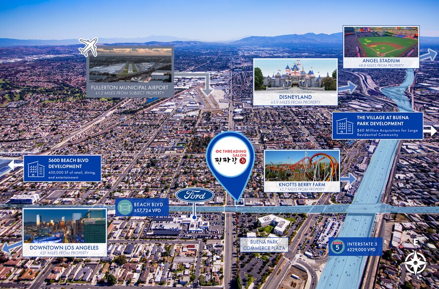 More Photos Of 6242 Beach Blvd, Buena Park Fast Food For Lease
