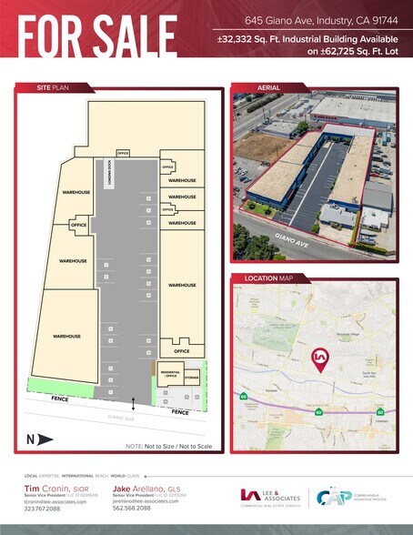 More Photos Of 645 Giano Ave, La Puente Warehouse For Sale