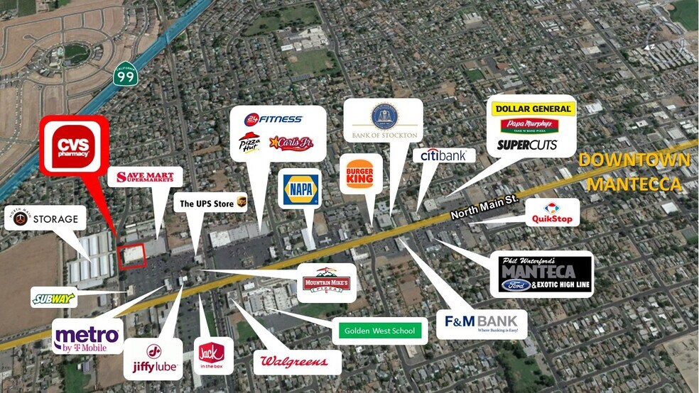 More Photos Of 1190 N Main St, Manteca Drugstore For Sale