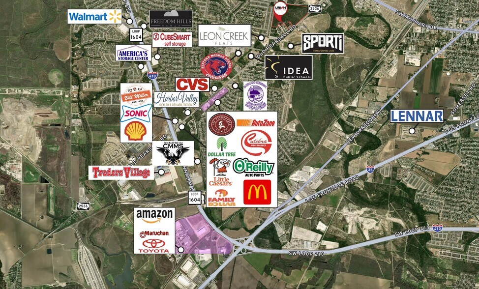 More Photos Of 70± AC on Old Pearsall Road, San Antonio Land For Sale
