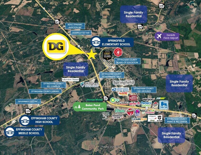 More Photos Of 1198 GA Highway 21 N, Springfield Freestanding For Sale