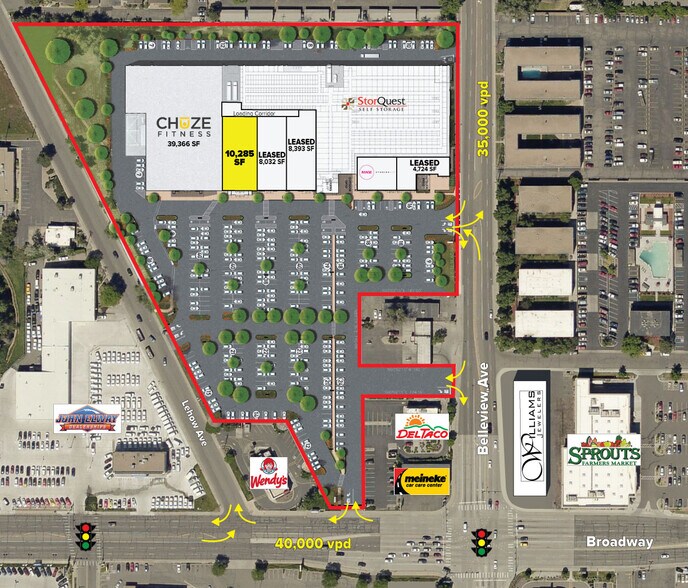 More Photos Of 200 W Belleview Ave, Englewood Freestanding For Lease