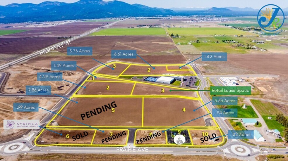 Primary Photo Of W Prairie Ave @ Highway 41, Post Falls Land For Sale