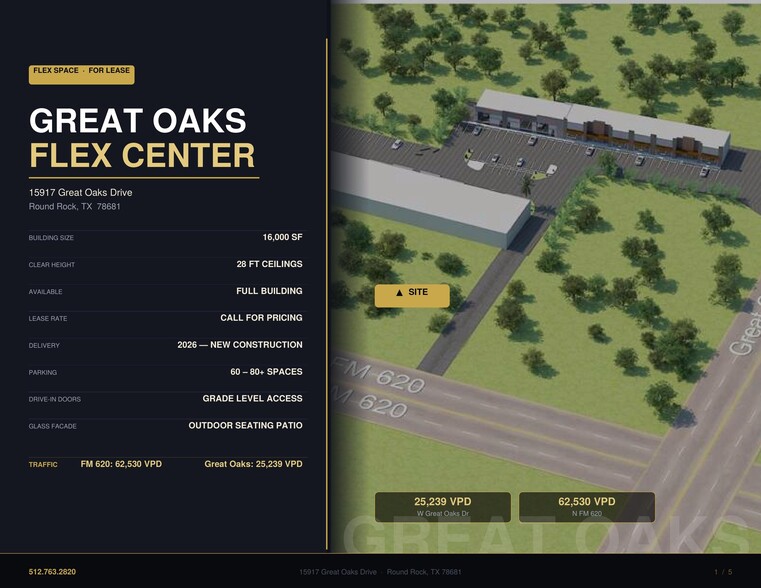 More Photos Of 15917 Great Oaks dr, Round Rock Showroom For Lease