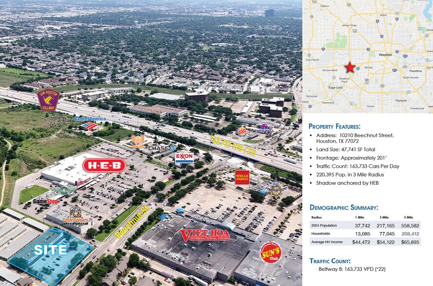 More Photos Of 10200-10218 Beechnut St, Houston Storefront For Lease