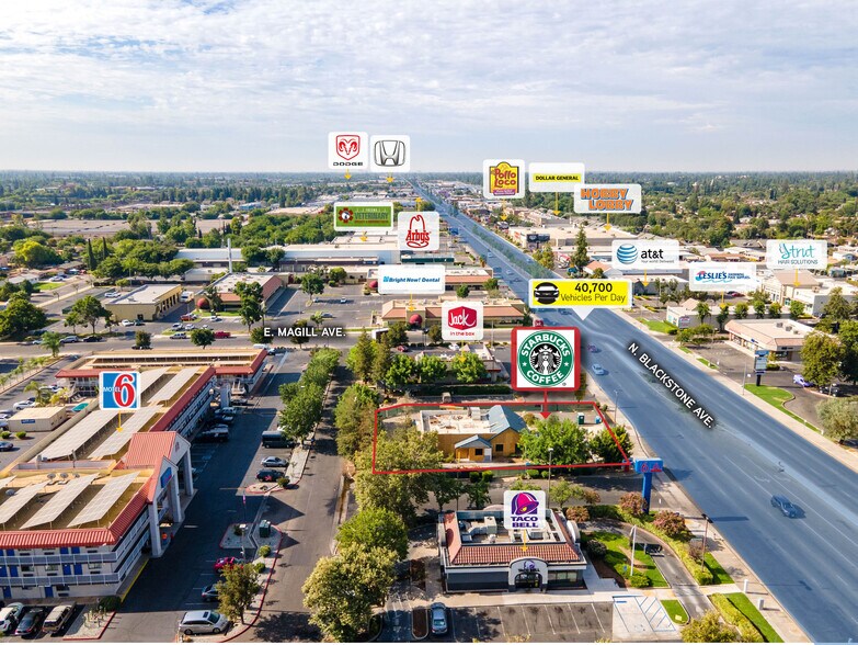 More Photos Of 6740 N Blackstone Ave, Fresno Freestanding For Sale