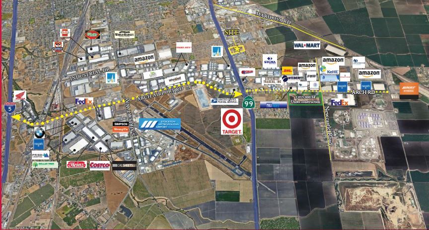 More Photos Of 4082 S St Rt 99 East Frontage Rd, Stockton Land For Sale