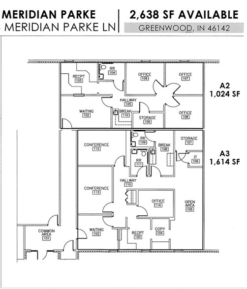 More Photos Of 373 Meridian Parke Ln, Greenwood Medical For Sale