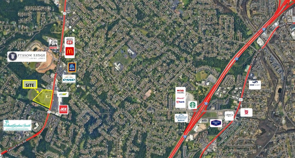 13169 Tesson Ferry Rd, Saint Louis, MO 63128 Land For Sale