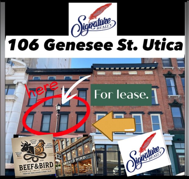 Primary Photo Of 106 Genesee St, Utica Restaurant For Lease