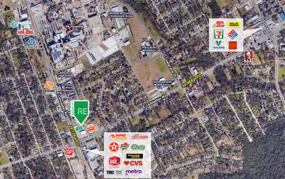 More Photos Of 5020 S Lancaster Rd, Dallas Freestanding For Lease