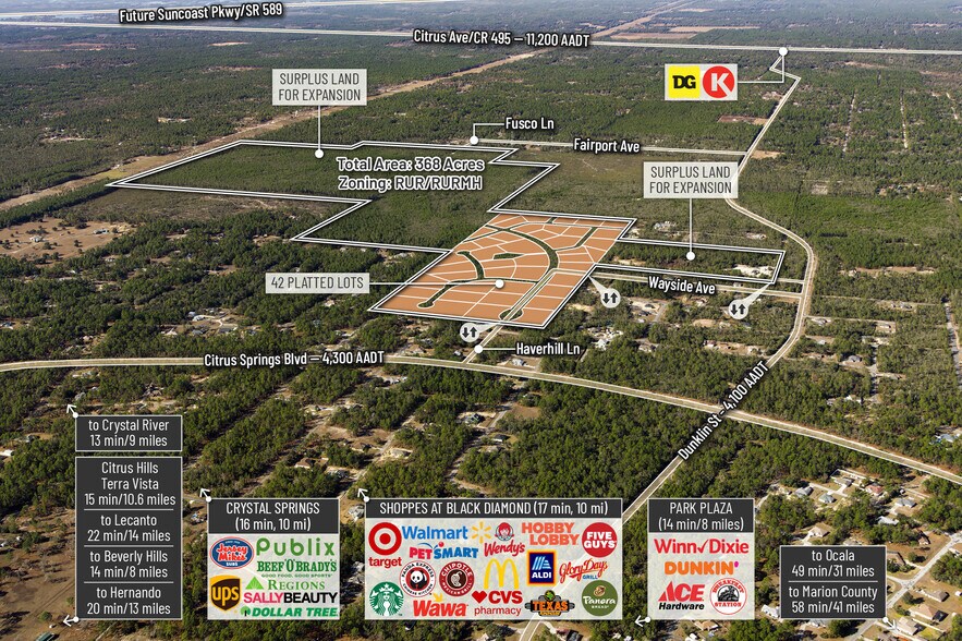 More Photos Of 7759 Freemantle Way, Dunnellon Land For Sale